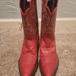 Red Cowboy boots